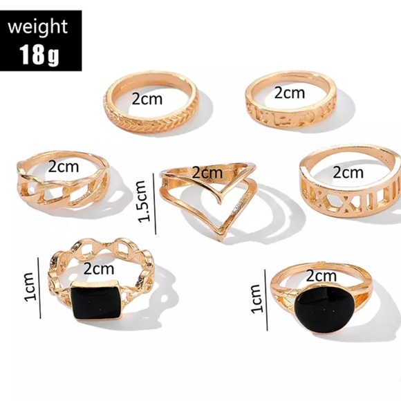 Vintage Rings for Women Girls Jewelry - Picture 3 of 4